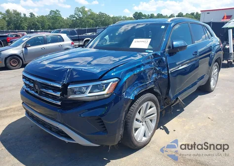 2022 Volkswagen Atlas Cross Sport 3.6L V6 Se W/Technology из США, поврежденный, VIN 1V2WE2CAXNC214333